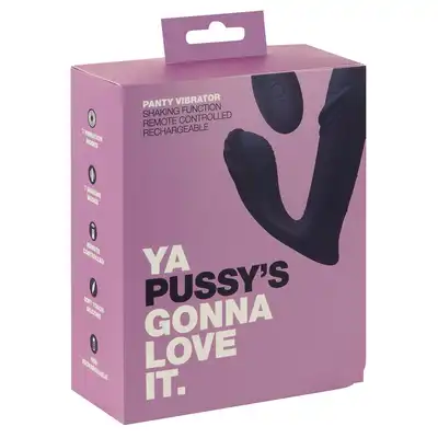 You2Toys - Panty Vibrator USB.  Ekskluzywna silikonowa wkładka do majtek z pilotem bezprzewodowym 