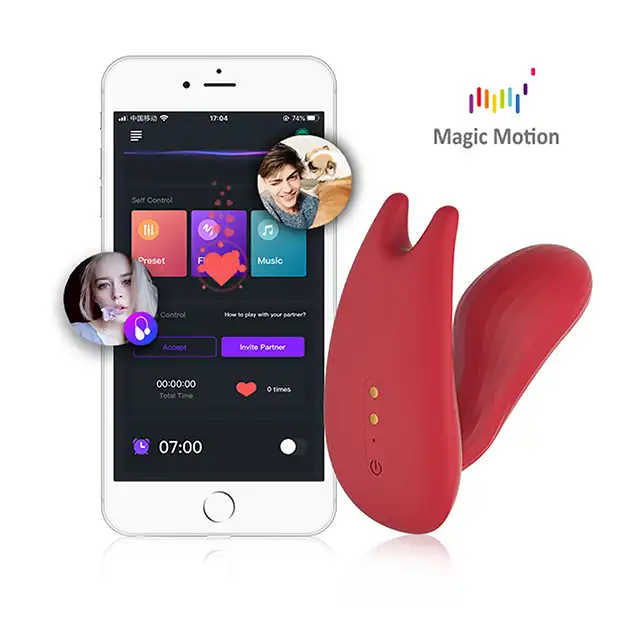 Magic Motion - Umi Smart Dual Motor. Interaktywny wibrator z budzikiem sterowany na aplikację 