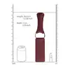Ouch Halo - Paddle - Burgundy - stylowa packa. Luksusowa sesja BDSM