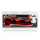 Oxballs - Fido Cock Sheath Red. Profilowana nakładla na penisa z czerwonego TPR