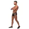 Male Power - `Cock Pit` Mini Cock Ring. Siateczkowe bokserki z ringiem na penisa rozmiar L