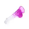 Kiotos Cox - Color Clear Purple Dildo. Dwukolorowe fantastyczne dildo z mocną przyssawką 