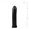 All Black - Dildo AB07 22,5 cm - gładkie, klasyczne czarne dildo. 22,5 cm przyjemności