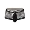 Male Power - `Cock Pit` Mini Cock Ring. Siateczkowe bokserki z ringiem na penisa rozmiar L