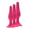 Dream Toys - Flirts Curved Anal Training Kit Pink. Różowy zestaw wtyczek analnych. Perfekcyjny trening połączony z czystą przyjemnością!