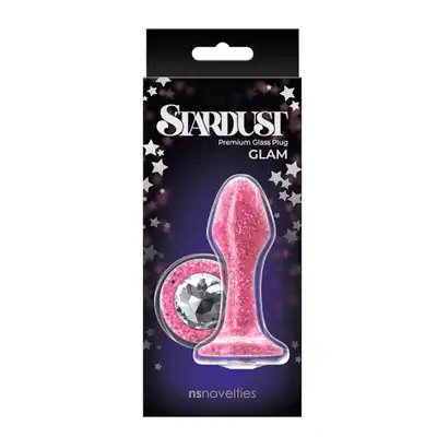 Ns Novelties - Stardust Glam Pink. Luksusowy plug analny z kryształkami Swarovskiego. Mega Sale!