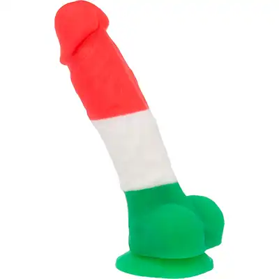 Addiction - Leonardo 17,8 cm. Niezwykłe dildo z włoskim akcentem wykonane z silikonu 