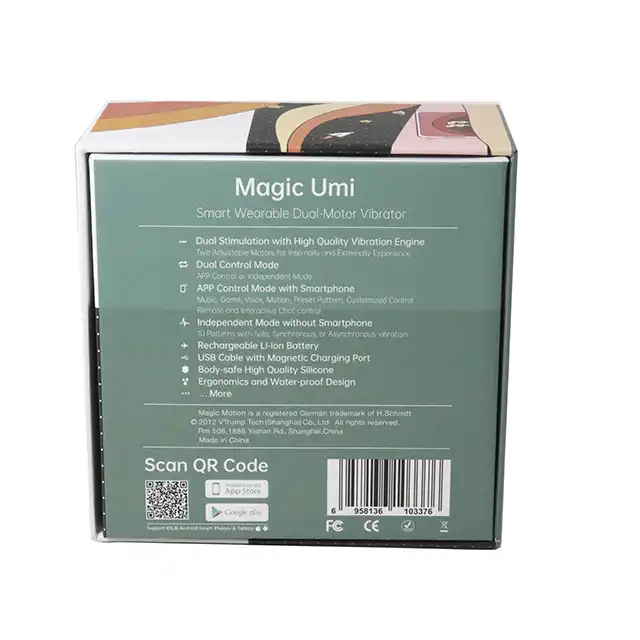 Magic Motion - Umi Smart Dual Motor. Interaktywny wibrator z budzikiem sterowany na aplikację 