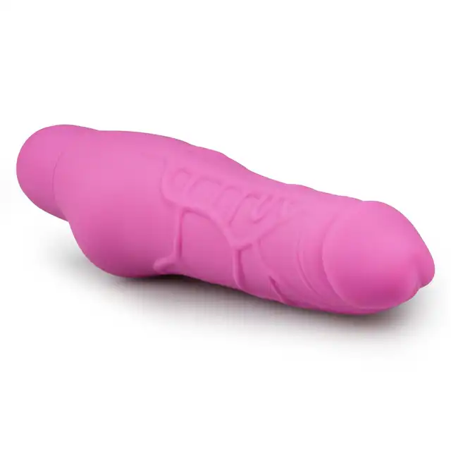 Easytoys - Realistyczny Silikonowy Wibrator - Różowy