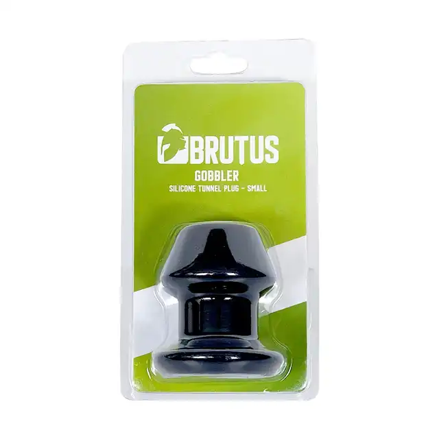 Brutus - Gobbler S. Czarny profilowany tunel analny 4-6 cm średnicy 