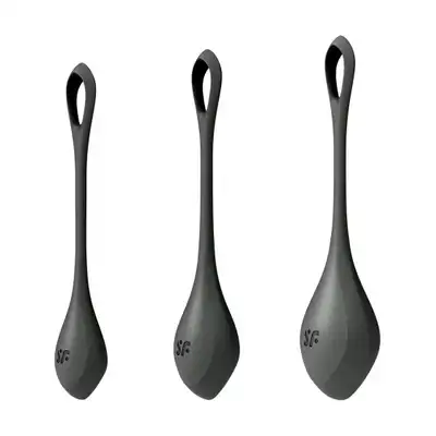 Satisfyer - Yoni Power 2 Kegel Balls - perfekcyjny zestaw kulek gejszy. Wzmocnienie mięśni Kegla