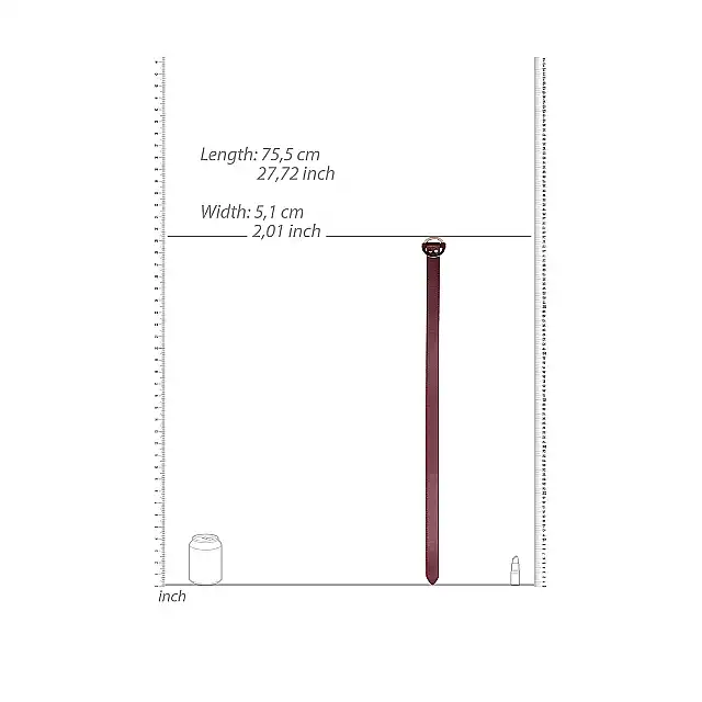 Ouch Halo - Thigh Cuffs - Burgundy - ekskluzywny zestaw do zniewalania. Luksusowa sesja BDSM