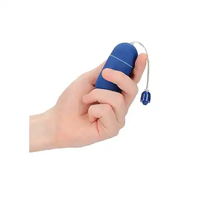Shots Toys - Blue Vibrating Egg. Wibrujące jajeczko, 10 programów.  Megamocne 12 000 obrotów na minutę! Ostatnia sztuka!