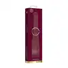 Ouch Halo - Belt Flogger - Burgundy - gustowny bat. Luksusowa sesja BDSM