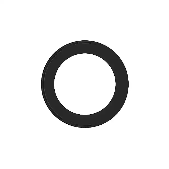 Sono - Cockring No.42. Czarny pierścień na penisa wspomagający siłę i długość erekcji. Zapobiegnij przedwczesnemu wytryskowi