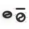 Brutus - Yin-Yang Silicone Duo Ring. Dwufunkcyjny ring erekcyjny na penisa i jądra 