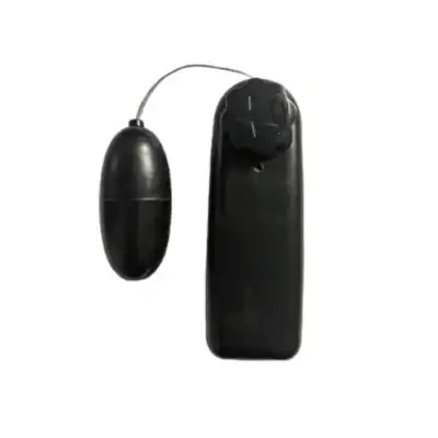 Jajko/Vibr-Vibrating Bullet Black Multi Speed
