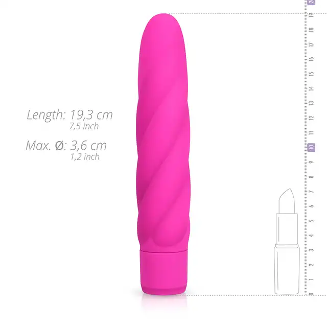 Easytoys - Różowy Silikonowy Wibrator