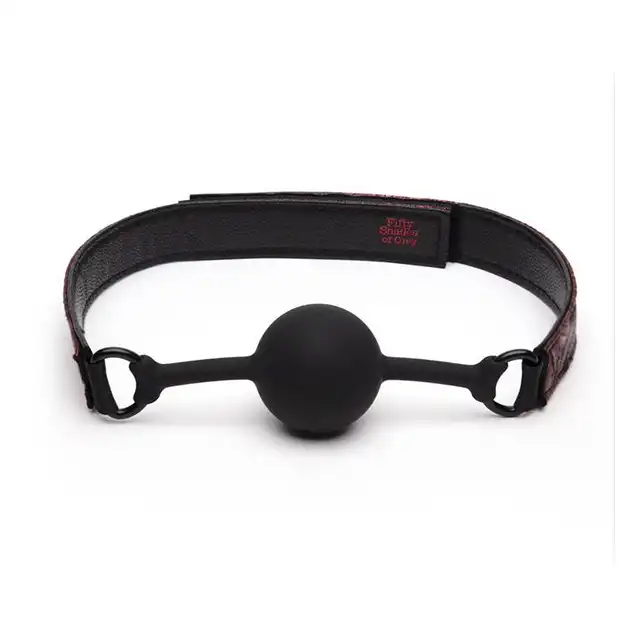 Fifty Shades of Grey - Sweet Anticipation Ball Gag - wspaniały gag, idealny do wyciszenia. Podkręcona sesja BDSM