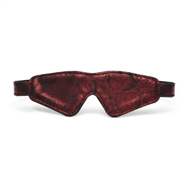 Fifty Shades of Grey - Sweet Anticipation Blindfold - ekskluzywna opaska na oczy z dwustronnym materiałem