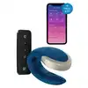 Satisfyer - Double Love Luxury Couple - luksusowy wibrator dla par, głębia przyjemności