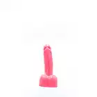 Bubble Toys - Dungeon Pink. Różowe dildo z PVC 18,5 cm długości o truskawkowym aromacie. Mega Sale!