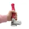 Kiotos Monstar - Dildo Beast 22 - niezwykłe dildo w dwóch marmurkowych kolorach. Mocna przyssawka