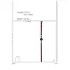 Ouch Halo - Breathable Ball Gag - Burgundy - stylowy gag. Luksusowa sesja BDSM