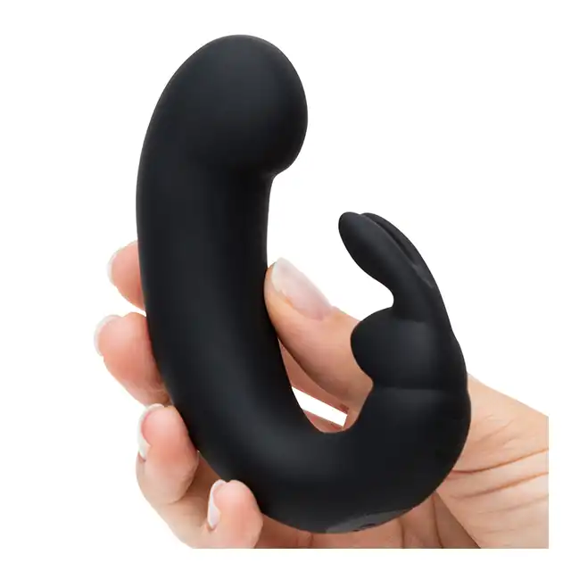 Fifty Shades od Grey - Sensation G-Spot - wibrator z króliczkiem do stymulacji punktu G. Elegancja i przyjemność 