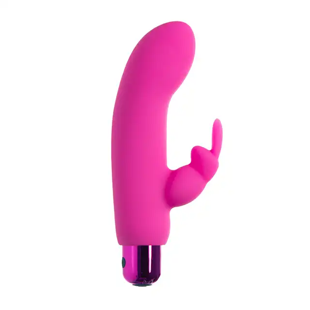 PowerBullet - Alice`s Bunny USB. Wibrator 2w1 o silnych wibracjach prosto z Krainy Czarów 