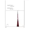 Ouch Halo - Flogger - Burgundy - elegancki pejcz. Luksusowa sesja BDSM