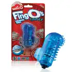 The Screaming O - Fingo Tingly Blue. Wibrator na palec z ekstra wypustkami stymulującymi 