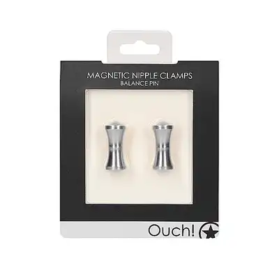 Ouch! - Magnetic Nipple Clamps - Balance Pin - unikatowe magnetyczne zaciski na sutki. Niesamowita przyjemność 