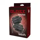Dream Toys - Blaze Handcuff Diamond Black - luksusowe kajdanki na ręce. Ekstremalna sesja BDSM