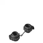 Dream Toys - Blaze Handcuff Diamond Black - luksusowe kajdanki na ręce. Ekstremalna sesja BDSM