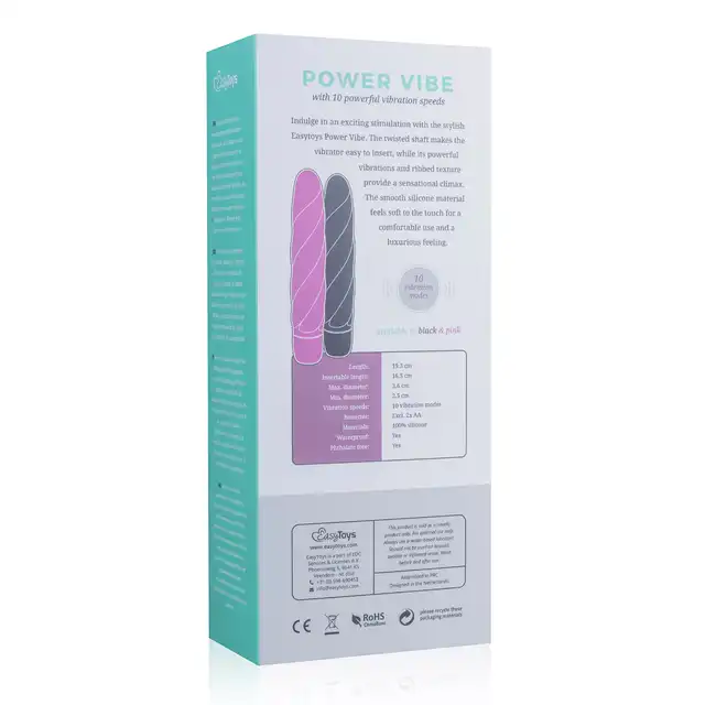 Easytoys - Różowy Silikonowy Wibrator