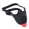O-Products - Neoprene Puppy Dog Mouth Mask. Efektowna maska-kaganiec w formie psiego pyska z językiem 