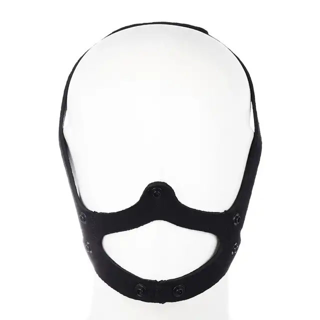 O-Products - Neoprene Puppy Dog Mouth Mask. Efektowna maska-kaganiec w formie psiego pyska z językiem 