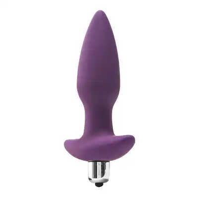Dream Toys - Flirts 10 Functions Vibrating Plug Purple. Zgrabny wibrujący plug analny. Dogłębna rozkosz gwarantowana!