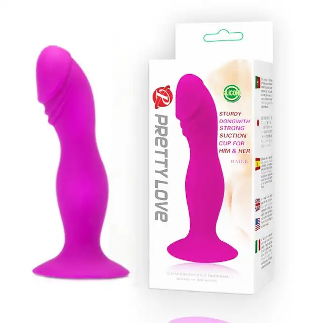 Pretty Love - Booty Passion. Profilowane dildo analne z mocną przyssawką 
