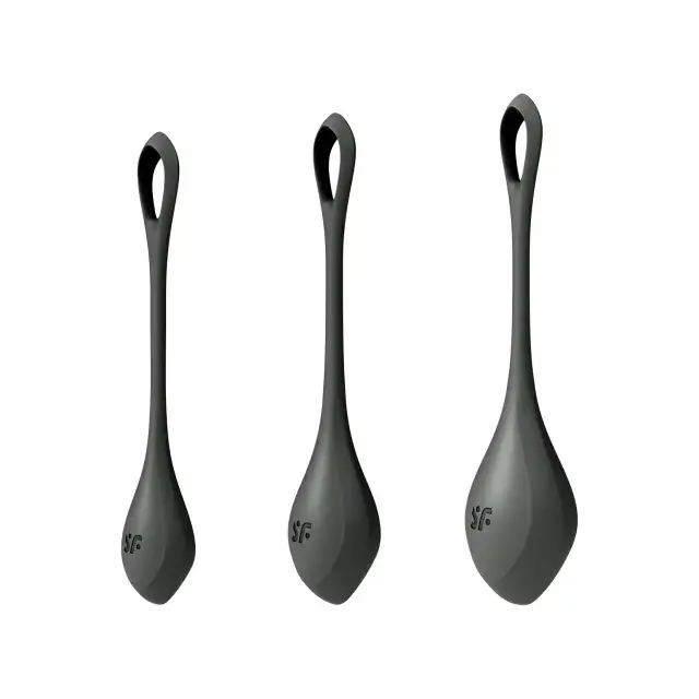 Satisfyer - Yoni Power 2 Kegel Balls - perfekcyjny zestaw kulek gejszy. Wzmocnienie mięśni Kegla