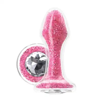 Ns Novelties - Stardust Glam Pink. Luksusowy plug analny z kryształkami Swarovskiego. Mega Sale!