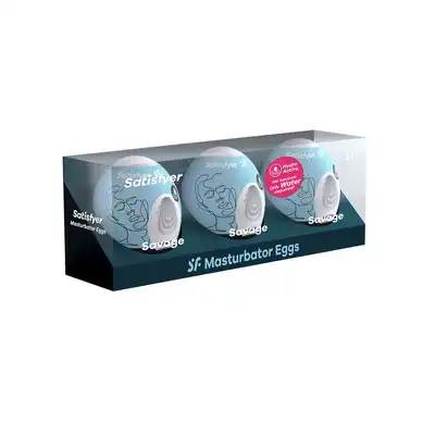 Masturbator-Eggs (set of 3 Savage)