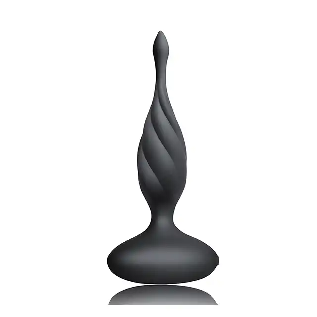  Rocks-Off - Petite Sensations Black USB. Plug na pilota  z satynowego silikonu, 10 trybów mega wibracji