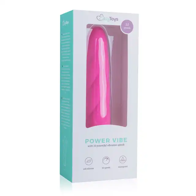 Easytoys - Różowy Silikonowy Wibrator