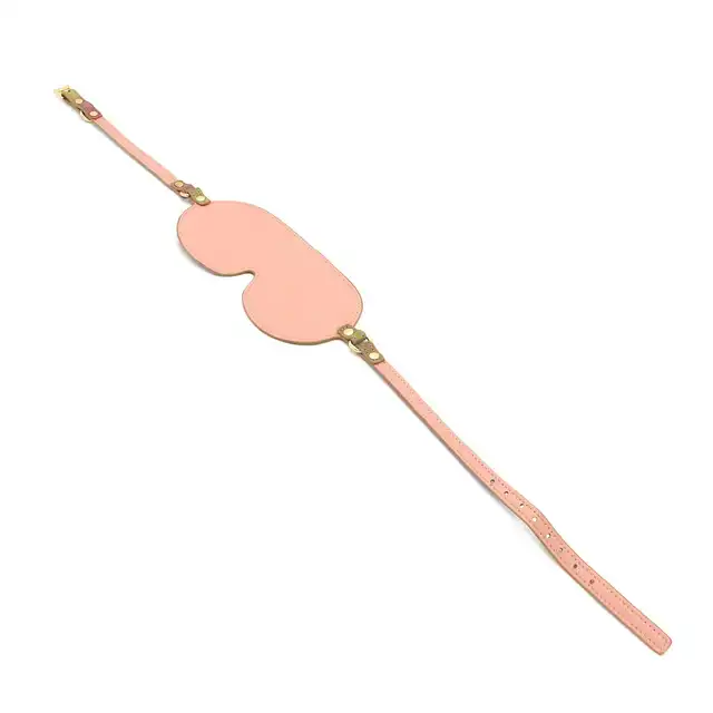 O-Products - Blindfold Rainbow. Fenomenalna tęczowa opaska na oczy ze skóry wegańskiej 