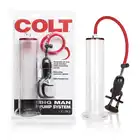 Colt Gear - Big Man Pump System. Wysokowydajna przezroczysta pompa do penisa. Intensywna stymulacja ssania znacznie poprawia erekcję