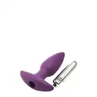 Dream Toys - Flirts 10 Functions Vibrating Plug Purple. Zgrabny wibrujący plug analny. Dogłębna rozkosz gwarantowana!
