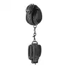 Dream Toys - Blaze Anklecuff Diamond Black - luksusowe kajdanki na kostki. Podkręcona sesja BDSM