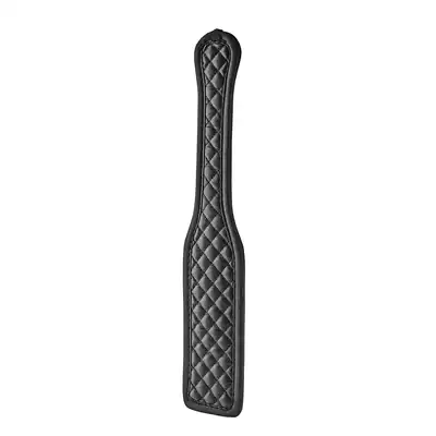 Dream Toys - Blaze Paddle Diamond Black - czarna packa, idealna do sesji BDSM
